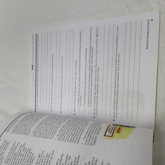 3/$10 Spectrum Reading Grade 8, Textbook - Picture 8 of 13